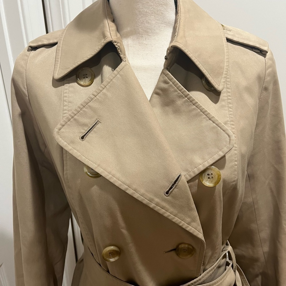 BURBERRYS LONG TRENCH COAT - Picture 11 of 14